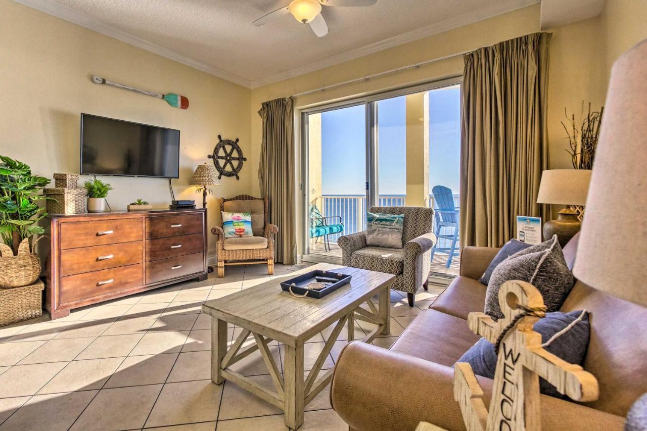 Beachfront Condo With Resort Amenities And Ocean Views Panama City Beach Zewnętrze zdjęcie