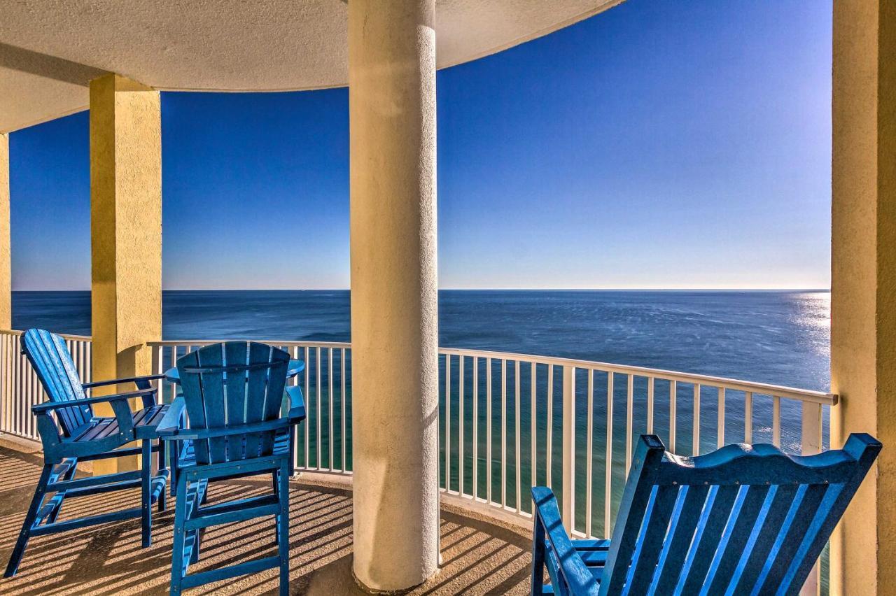 Beachfront Condo With Resort Amenities And Ocean Views Panama City Beach Zewnętrze zdjęcie