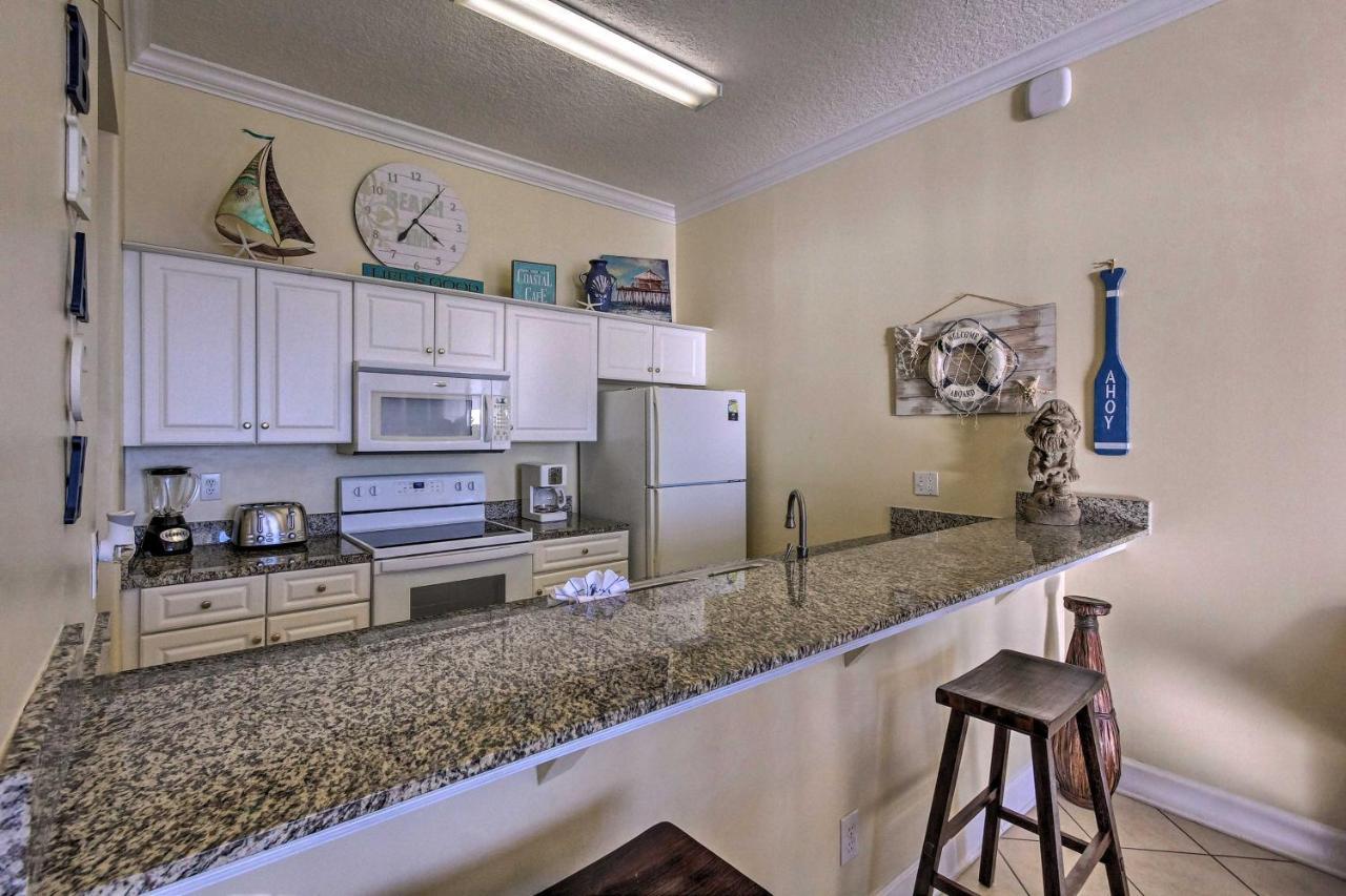 Beachfront Condo With Resort Amenities And Ocean Views Panama City Beach Zewnętrze zdjęcie