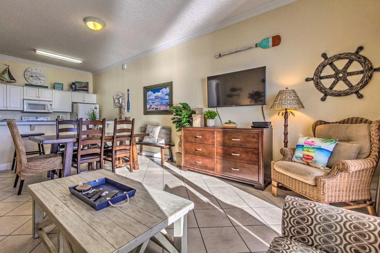 Beachfront Condo With Resort Amenities And Ocean Views Panama City Beach Zewnętrze zdjęcie