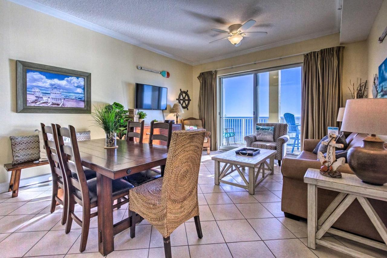 Beachfront Condo With Resort Amenities And Ocean Views Panama City Beach Zewnętrze zdjęcie