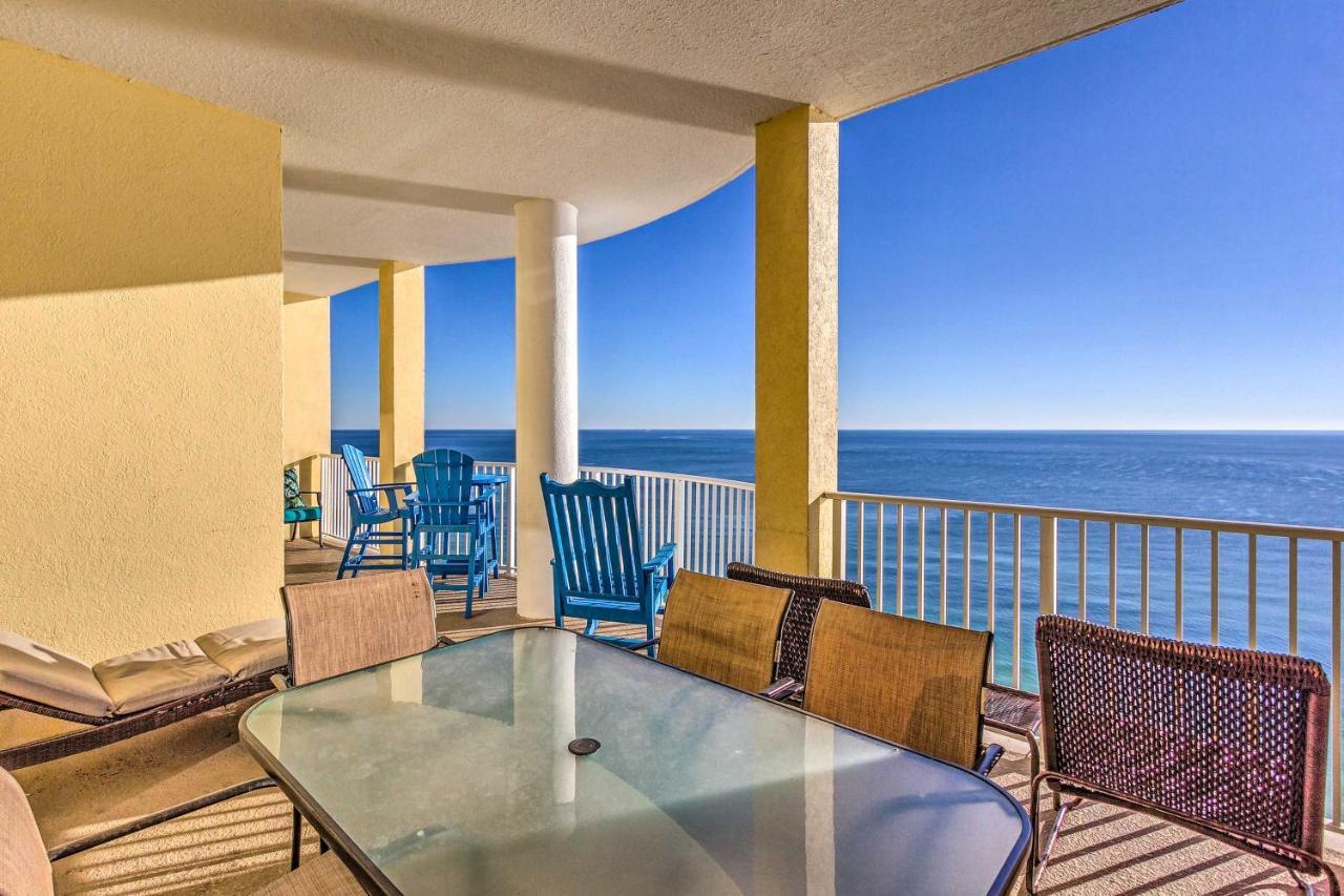 Beachfront Condo With Resort Amenities And Ocean Views Panama City Beach Zewnętrze zdjęcie
